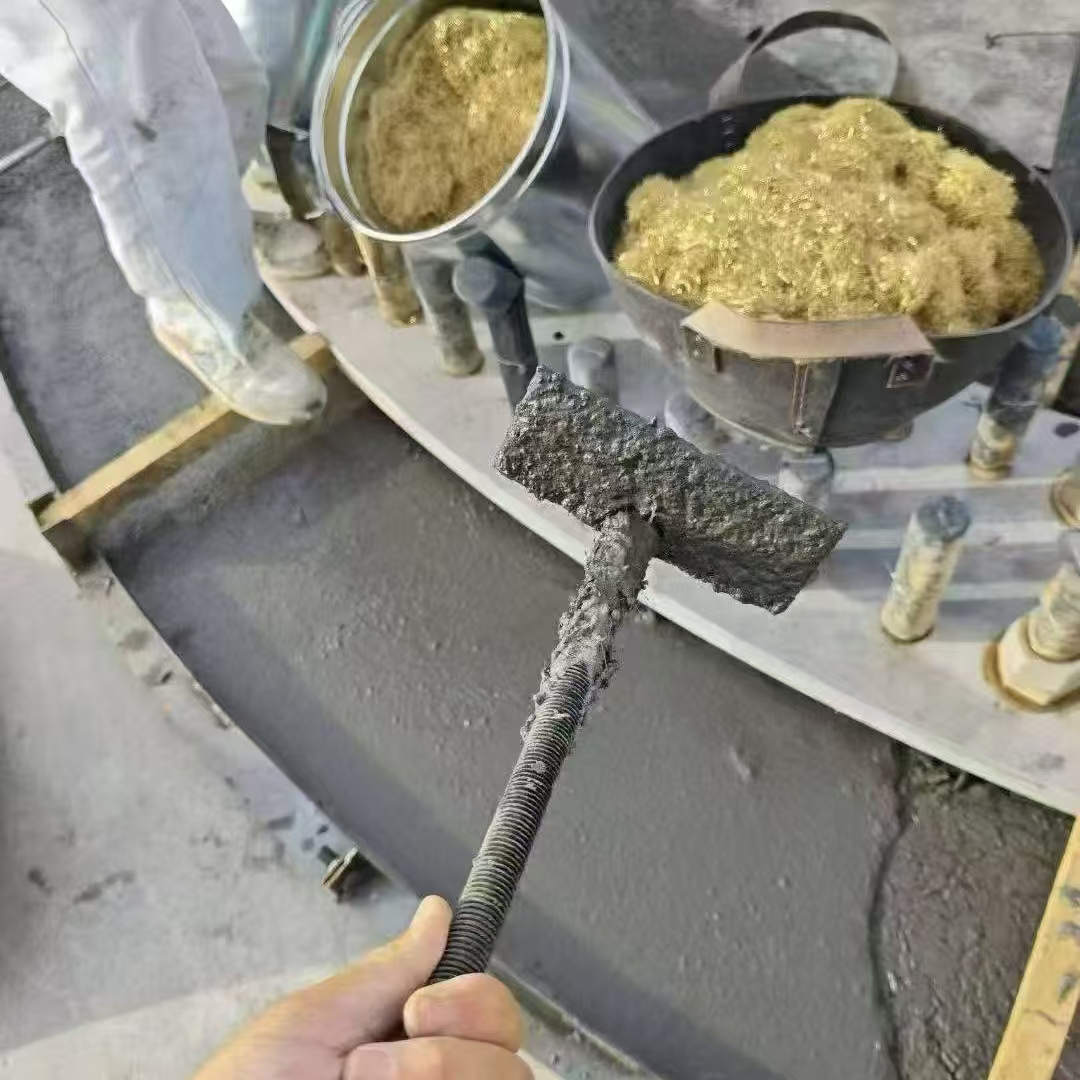 林甸C120钢纤维高强无收灌浆料 轧机压缩机汽轮机发电机锻压设备底座灌浆材料